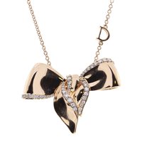 Collana Damiani Donna Fiocco in Oro rosa Diamante 20068545 - 20068545
